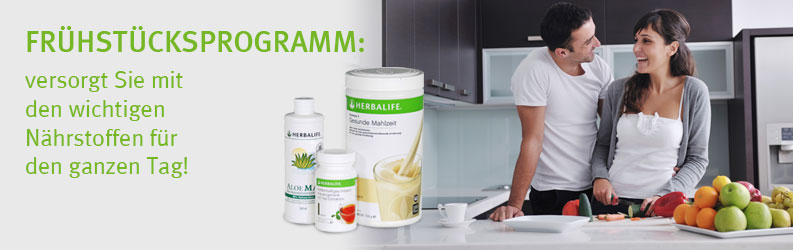 Herbalife Frühstücksprogramm: versogt Sie mit den wichtigsten Nährstoffen für den ganzen Tag!