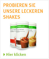 Probieren Sie unsere leckere Herbalife Shakes