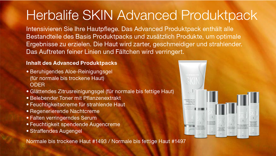 HERBALIFE SKIN � Advanced Produktpack