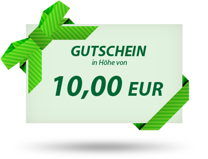 WERTGUTSCHEIN über 10 EUR